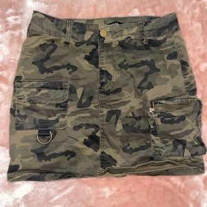 Forever 21 Camo Skirt